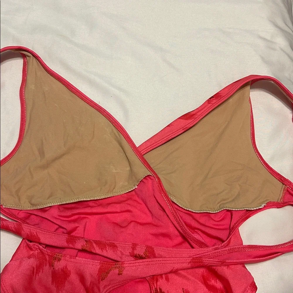 2 for $25 La Blanca pink crisscross swimsuit